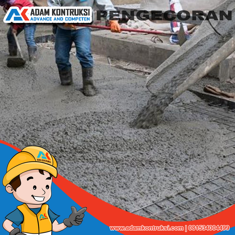 Pekerjaan Pengecoran Beton