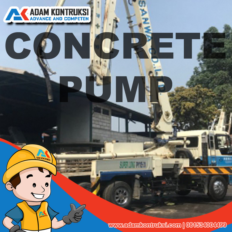 Sewa Concrete Pump Bekasi